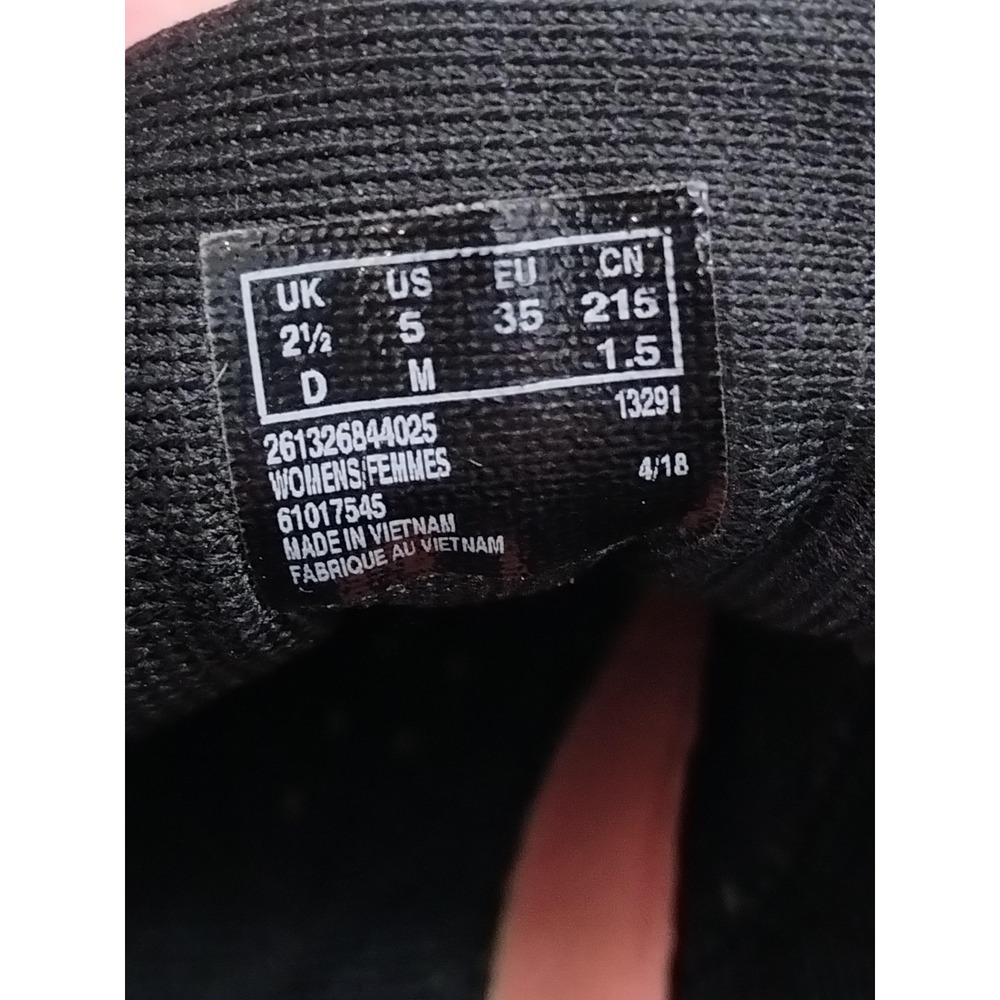 Clarks Unstructured Wavewalk Shoes Womens Size 5M Black Leather Walking Sneakers - Picture 2 of 11
